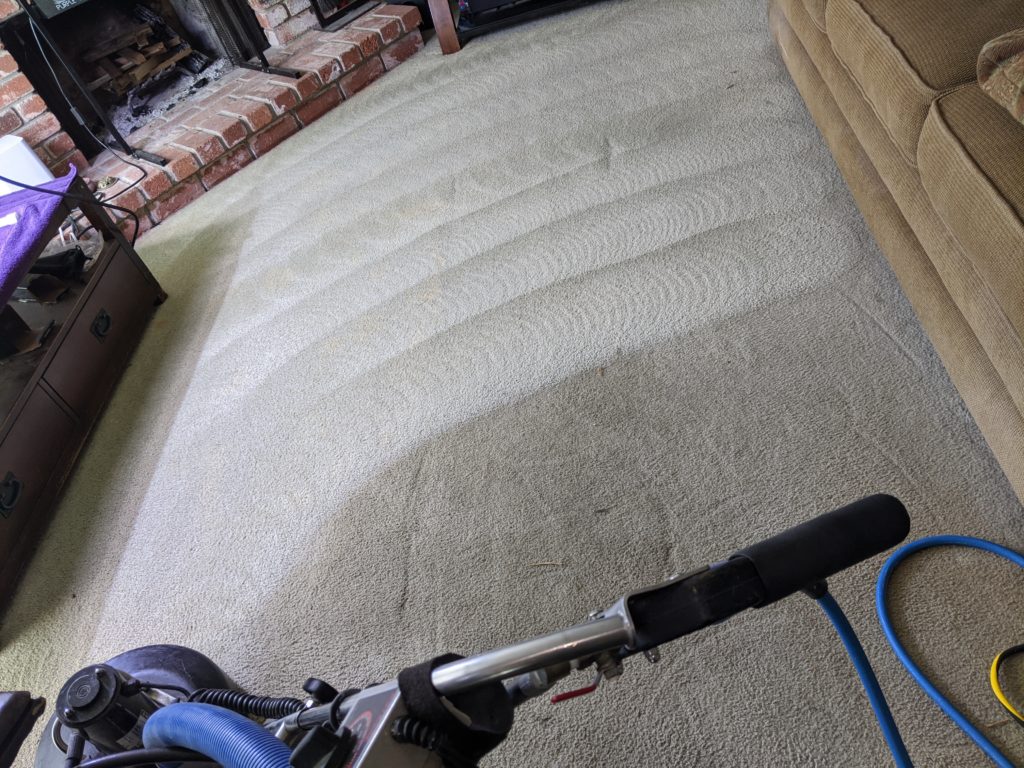 Rotovac carpet cleaning equipment in Concord CA