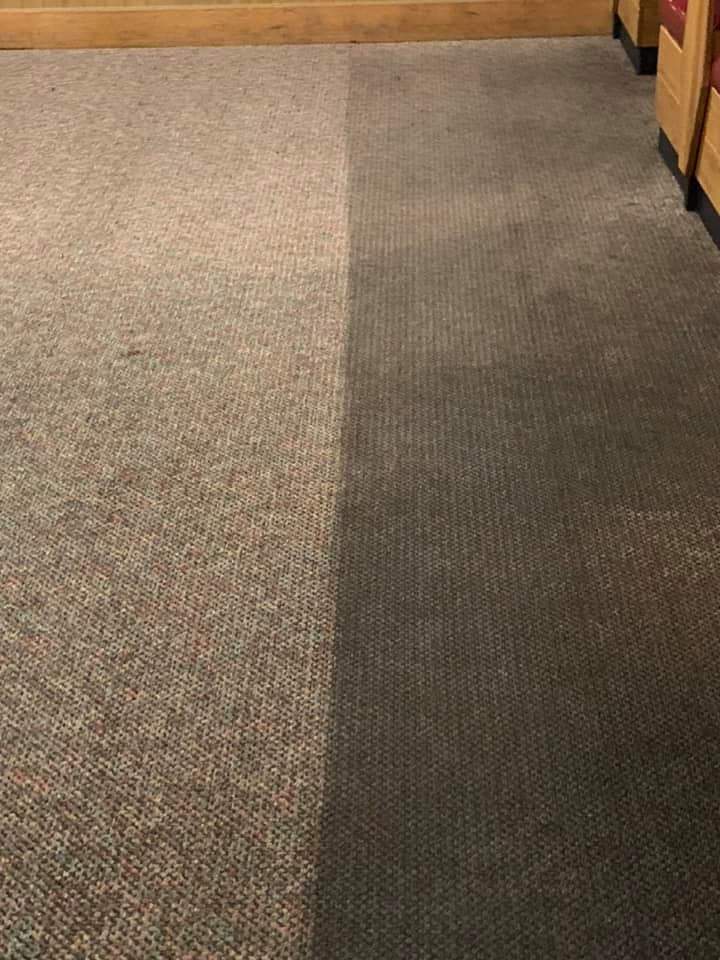 Business commercial carpet cleaning near me before and after